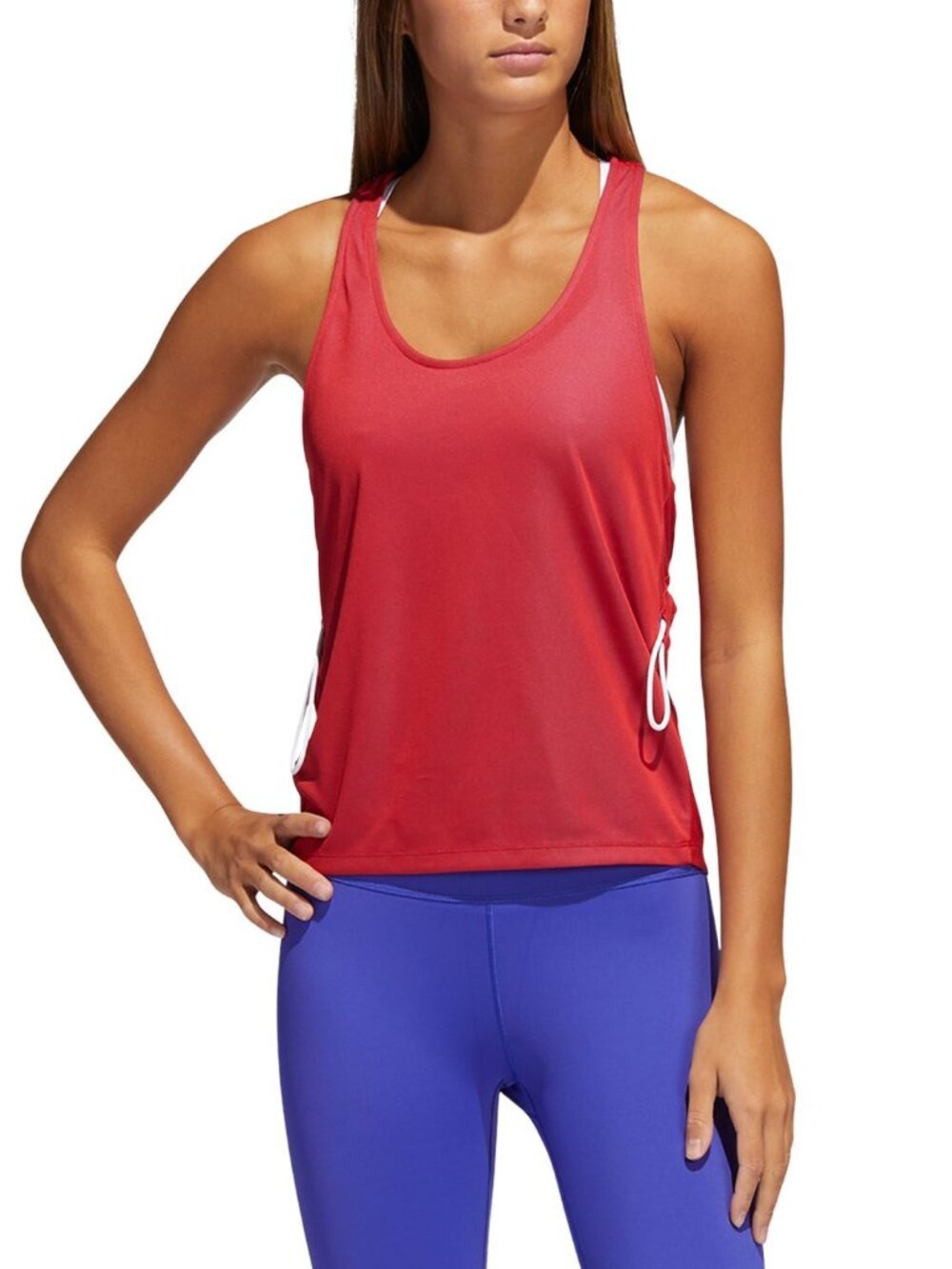 adidas Womens Activewear PrimeBlue Aeroready Racerback Tank Top